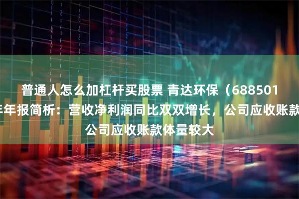 普通人怎么加杠杆买股票 青达环保（688501）2025年年报简析：营收净利润同比双双增长，公司应收账款体量较大